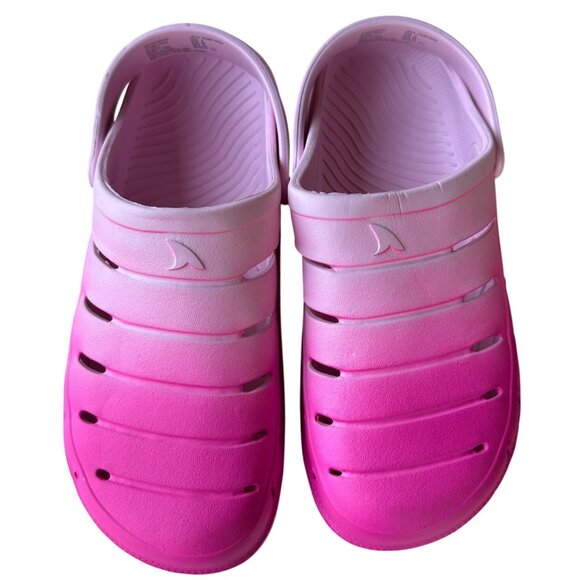Rugged Shark Brand Pink Tie Dye Pattern Clog Shoes Adult Unisex Size 4/6 (READ) - Picture 3 of 16
